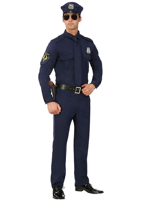 cop costume mens|Mens Cop Costume 